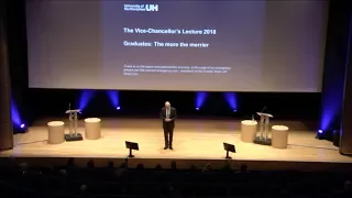 Graduates: The more the merrier - Vice-Chancellor's Lecture 2018