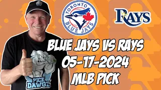 Toronto Blue Jays vs Tampa Bay Rays 5/17/24 MLB Pick & Prediction | MLB Betting Tips