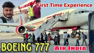 My First Time Experience with AIR INDIA 🇮🇳 Boeing 777 😍 After Tata Takeover