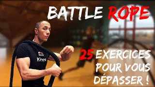 BATTLE ROPE - 25 exercices ! Trucidez votre physique