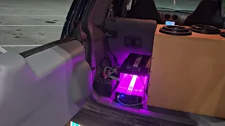 3 DC AUDIO M4 8S in 2007 Jeep Liberty on Sundown 4k XS power lithium ion