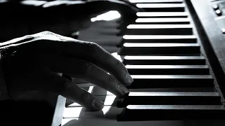 Джазовая музыка. Jazz music.   Фортепиано, контрабас и барабаны.   Piano, Double-Bass and drums.