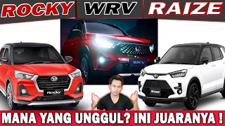 Honda WRV Vs Raize Rocky! Mana Yang Unggul? Ini JUARANYA❗️