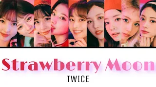 Strawberry Moon / TWICE 【日本語字幕・歌詞】Lyrics