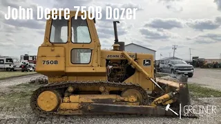 John Deere 750B Dozer- Selling at our Spring 2024 Online-Only Machinery Consignment Auction