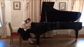 N. Medtner, Piano Sonata in G minor op 22, Alisa Zaika