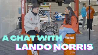 A Chat with Lando Norris | Lissie Mackintosh