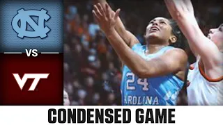 North Carolina vs. Virginia Tech Condensed Game | 2023-24 ACC Women's Basketball