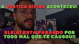 A JUSTIÇA DIVINA MANDOU AVISAR, ELE(A) ESTA PAGANDO POR TUDO! TAROT ELE HOJE!