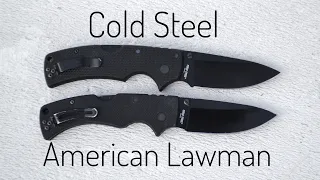 Cold Steel American Lawman сравнение поколений