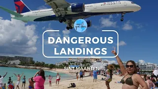 One of the world's most dangerous airplane landings -Juliana Princess Int'l Airport, Sint Maarten