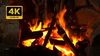 🔥 Beautiful Fireplace Burning for Your Home & Crackling Fire Sounds 🔥 Relaxing Fireplace 4K 3 Hours