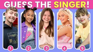 Guess Who Is Singing? | Salish Matter, Barbie, That Girl Lay Lay, Nidal Wonder, MrBeast, King Ferran