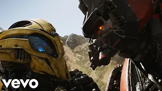 Imagine Dragons - Bones (MXEEN Remix) | Bumblebee vs Blitzwing Fight Scene [4k]