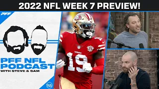 2022 NFL Week 7 Preview! | PFF NFL Pod