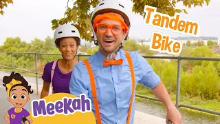 🚲Meekah and Blippi's Bike Tour!! 🚲 | Meekah Full Episodes | Educational Videos for Kids