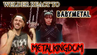 Welder Reacts to Babymetal - Metal Kingdom (PIA Arena 2023 Live) | Honest Review