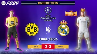 The 2024 UEFA Champions League FINAL: DORTMUND versus REAL MADRID - Predictions