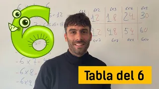 Tabla del 6 🚀 Truco para aprendértela en 3 segundos 🚀