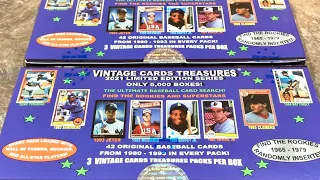 LAST PACK MAGIC!  OPENING $250 VINTAGE CARD TREASURES BOXES FOR THROWBACK THURSDAY!