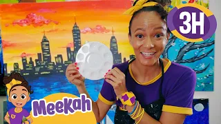 Draw with Meekah At The Paint Place | Educational Videos for Kids | Blippi and Meekah Kids TV