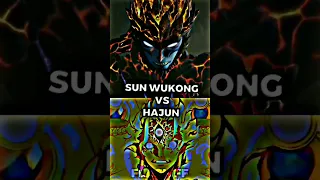 SUN WUKONG VS HAJUN #shorts#anime