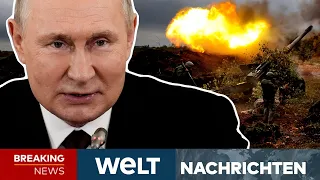 UKRAINE-KRIEG: Russen erhöhen den Druck! Jetzt entfaltet Putins Plan seine Wirkung I WELT Newsstream