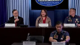 WATCH: Malacañang press briefing on DICT wifi project, De Lima's health, alleged China blacklist