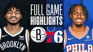 Brooklyn Nets vs. Philadelphia Sixers Full Game Highlights |April 14, 2024| Nba Studio #nba