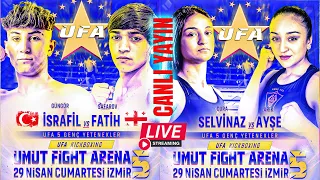 İsrafil GÜNGÖR vs Fatih SAFAROV - Selvinaz CURA vs AYŞE ARIK - Umut Fight Arena GENÇ YETENEKLER !