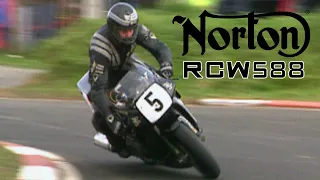 Road Racing Missile! The Rotary Norton RCW588 at the 1991 NW200