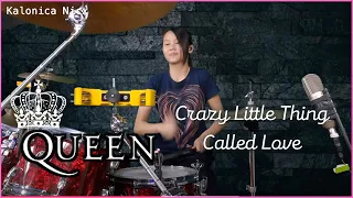 Queen - Crazy Little Thing Called Love [ cover ] Drums & Percussion by Kalonica Nicx