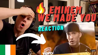 IRISH REACTION EMINEM - WE MADE YOU | THIS WAS ALOT TO BREAKDOWN!! ((IRISH REACTION!!))