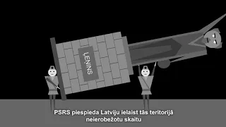 Latvijas Republikas okupācijas diena - baiss solis Latvijas simtgadē