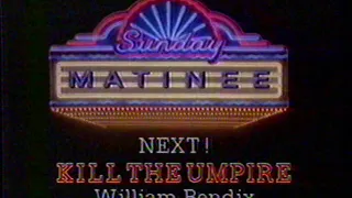 3/8/1987 WTAF Channel 29 Philadelphia Sunday Matinee Intro