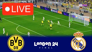 Live : Borussia Dortmund vs Real Madrid - Final - UEFA Champions League 2024 UCL London | Video Game