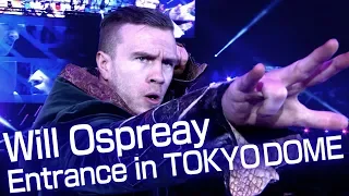 【新日本プロレス】ウィル・オスプレイ 東京ドーム入場シーン【2019年1月4日】