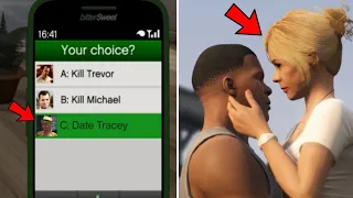 GTA 5 - All Secret Scene Of TRACEY! (Phone Calls, Messages, Conversation & Event)