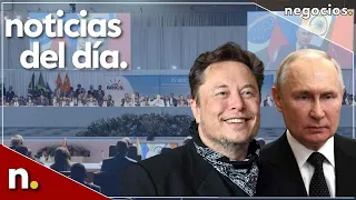 Noticias del día: Putin alaba a Elon Musk, cierre del Gobierno en EEUU y la fortaleza de los BRICS