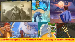 Gardenscapes 3rd Garden Area 19 Day 3 Walkthrough