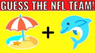 Can You Guess The NFL Teams By Emoji? || NFL Emoji Quiz || NFL Quiz
