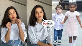 Sunny Leone's Shocking Reaction on her Adopted Daughter Nisha Kaur Weber