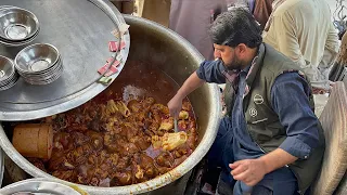 Ahmad Paya Farosh - Kohat Road Peshawar | Ahmad Siri Paya | Peshawari Nashta | Pakistani Street Food