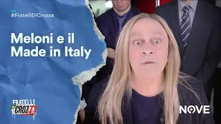 Crozza Meloni "La famosa difesa del Marchio, la Marchia su Roma! Vi è piaciuta questa?"