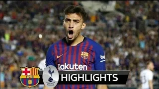 Barcelona vs Tottenham  2-2(5-4) All Goals & Extended Highlights |  Friendly 29/07/2018|