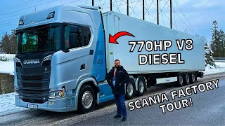 Driving the SCANIA 770S, Most POWERFUL Semi Truck in the WORLD!