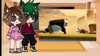 BNHA reaccióna a Kun fu Panda 🐼   ( poo es entrenado)
