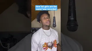 How Juice Wrld recorded “All girls are the same “ 🎙💔😱🥤