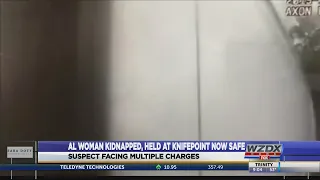 Police video: Suspect in alleged kidnapping caught