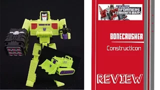 Transformers Bonecrusher Combiner Wars -  Review #04 Devastator Component